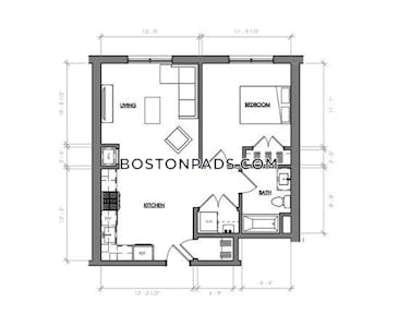 Jamaica Plain 1 Bed 1 Bath BOSTON Boston - $2,995 No Fee