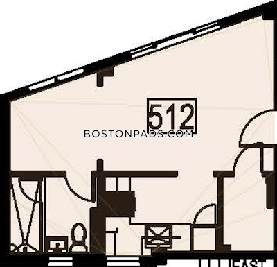 Cambridge Studio 1 baths in CAMBRIDGE  Harvard Square - $2,675 No Fee